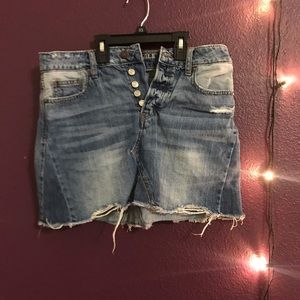 American Eagle jean skirt